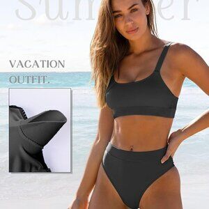 ZINPRETTY Women High Waisted Bikini Sets